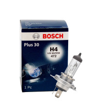 Галогенная лампа BOSCH H4 Plus 30% 60/55W 12V 1987302042