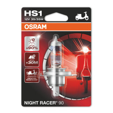 Галогенная лампа Osram HS1 Night Racer +90% 35/35W 12V 64185NR9 Blister