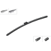 Щітка склоочисника Bosch FLATWIPER FB3 MA9 AX 450 3397016196 Щітка склоочисника Bosch FLATWIPER FB3 MA9 AX 450 3397016196