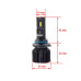LED лампи Cyclone Type-45 9006 6000K