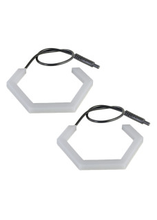 Кільця підсвічування Cyclone 2AE U4 90mm White+Yellow K-KT