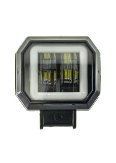 Світлодіодна фара Cyclone WL-F5 20W+RING Spot v2