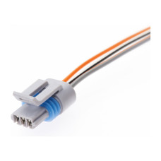 Роз'єм автомобільний 3-контактний з проводами — 12162280