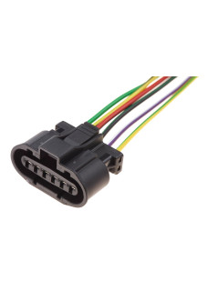 Роз'єм автомобільний 6-контактний з проводами — арт.