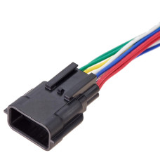 Роз'єм автомобільний 10-контактний з проводами — 00048223