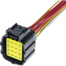 Роз'єм автомобільний 16-контактний з проводами — 00048365