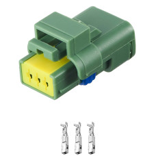 Роз'єм автомобільний 3-контактний без проводів — 211PC032S5049