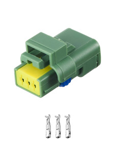 Роз'єм автомобільний 3-контактний без проводів — 211PC032S5049