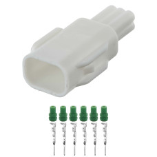 Роз'єм автомобільний 6-контактний без проводів — 00041070