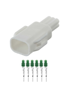 Роз'єм автомобільний 6-контактний без проводів — 00041070 Роз'єм автомобільний 6-контактний без проводів — 00041070