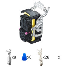 Роз'єм автомобільний 36-контактний без проводів — 00041385